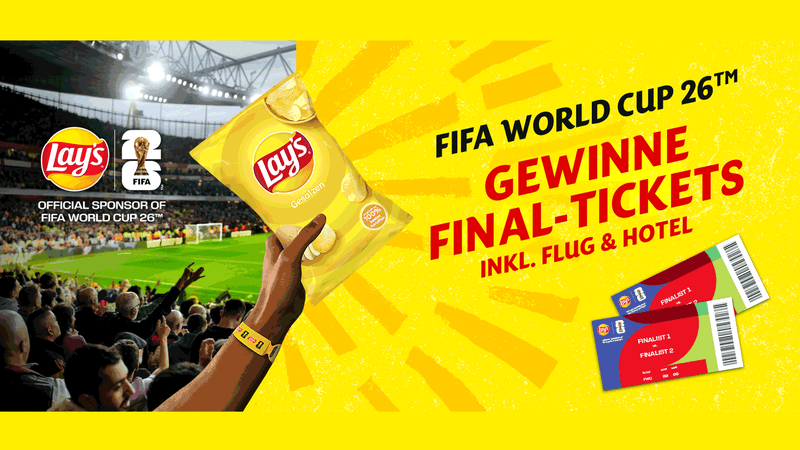 REWE Lay's und Doritos Gewinnspiel – FIFA World Cup 2026 Finale Tickets gewinnen