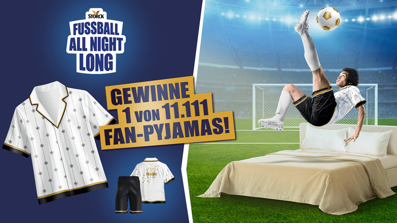 Storck Gewinnspiel: Fan-Pyjama sichern mit Knoppers, Toffifee, nimm2 & Co.