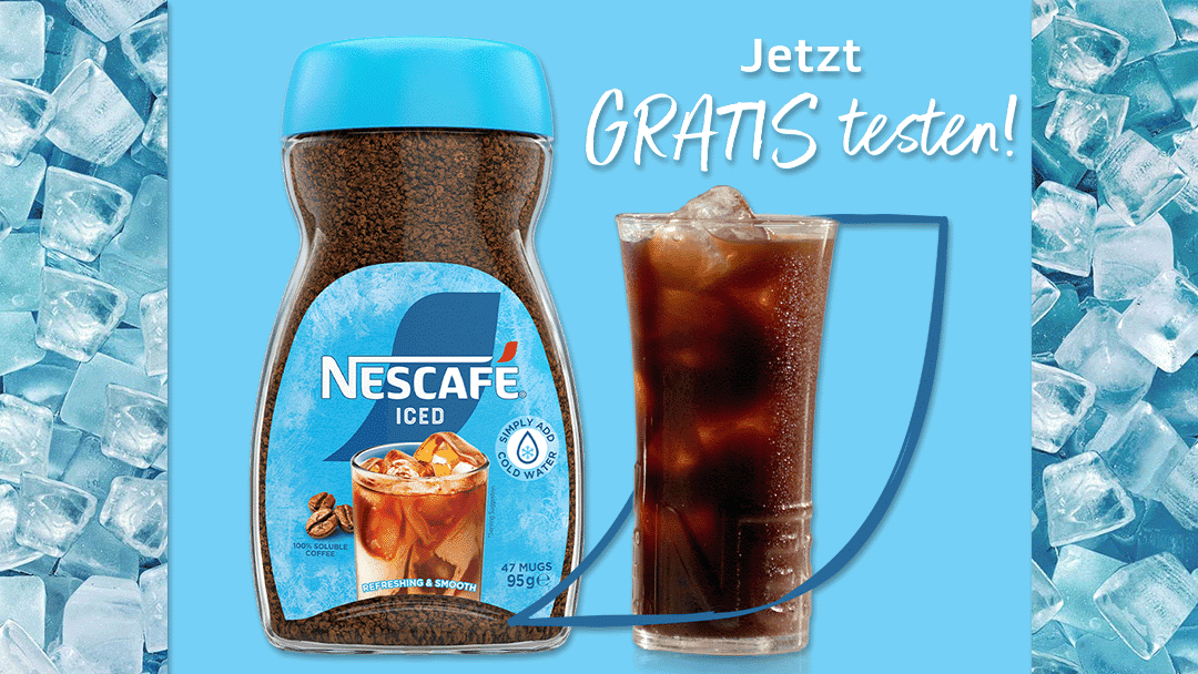 Nescafé Iced Gratis Testen