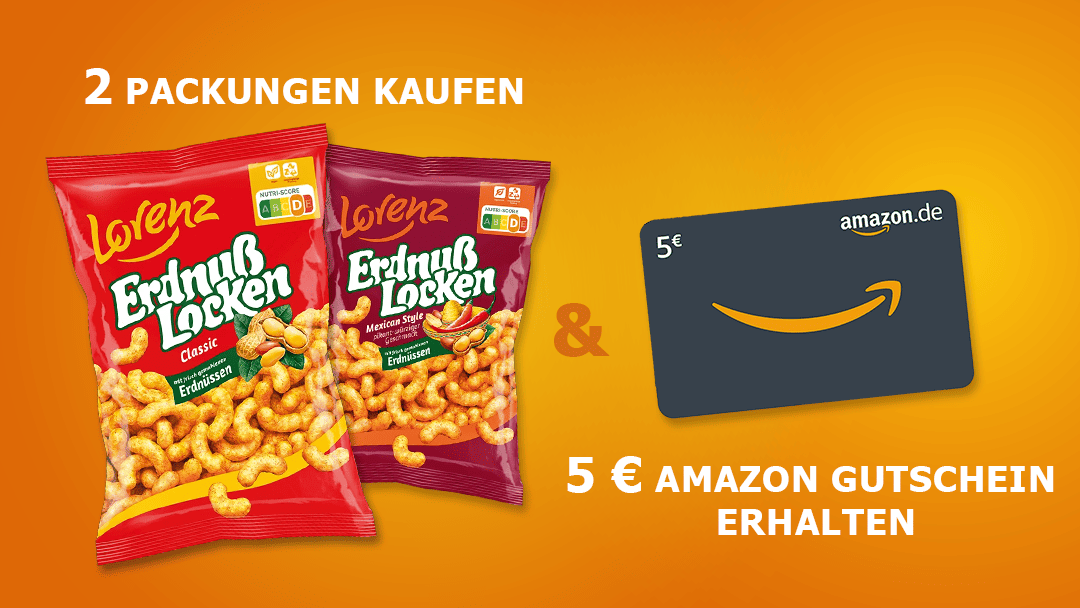 ErdnußLocken Amazon-Wertgutschein-Aktion 2026