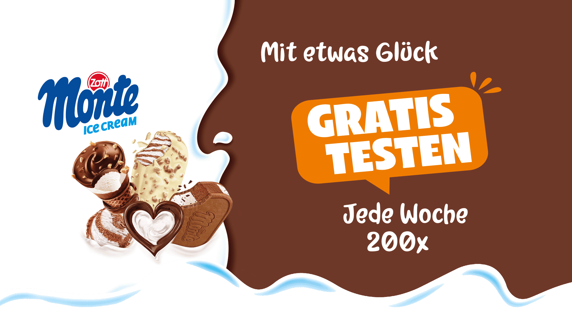 Gewinnspiel: Monte Eis kaufen und mit Glück den Kaufpreis zurückholen