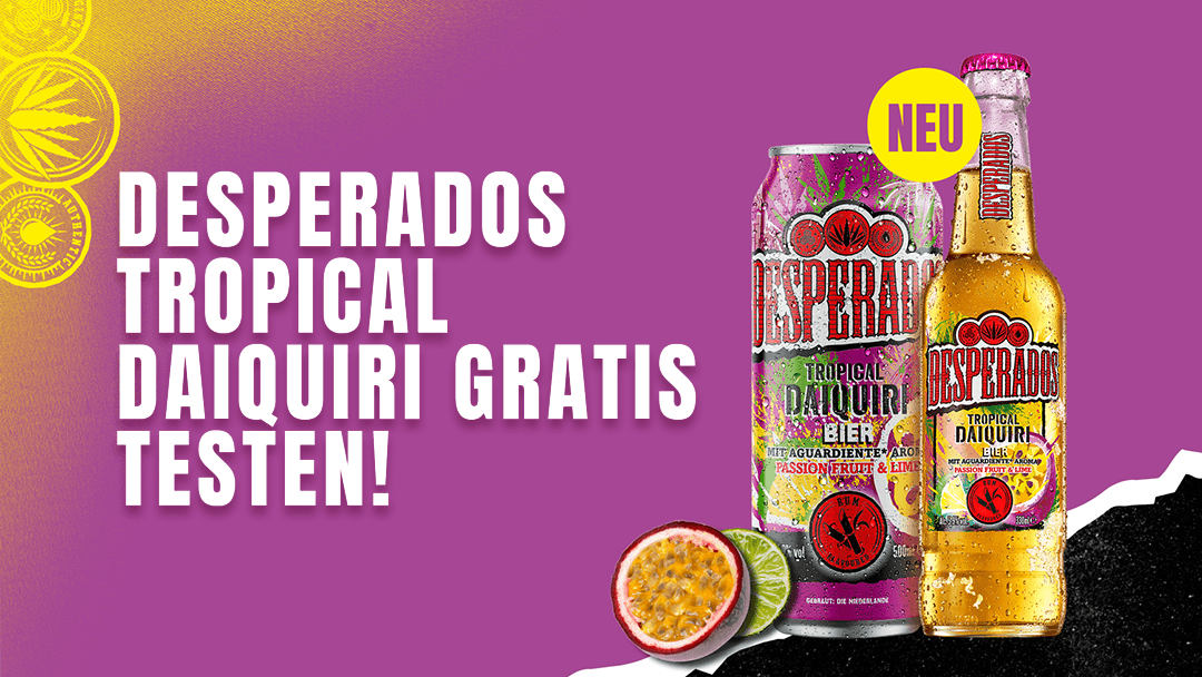 Desperados Tropical Daiquiri Gratis Testen
