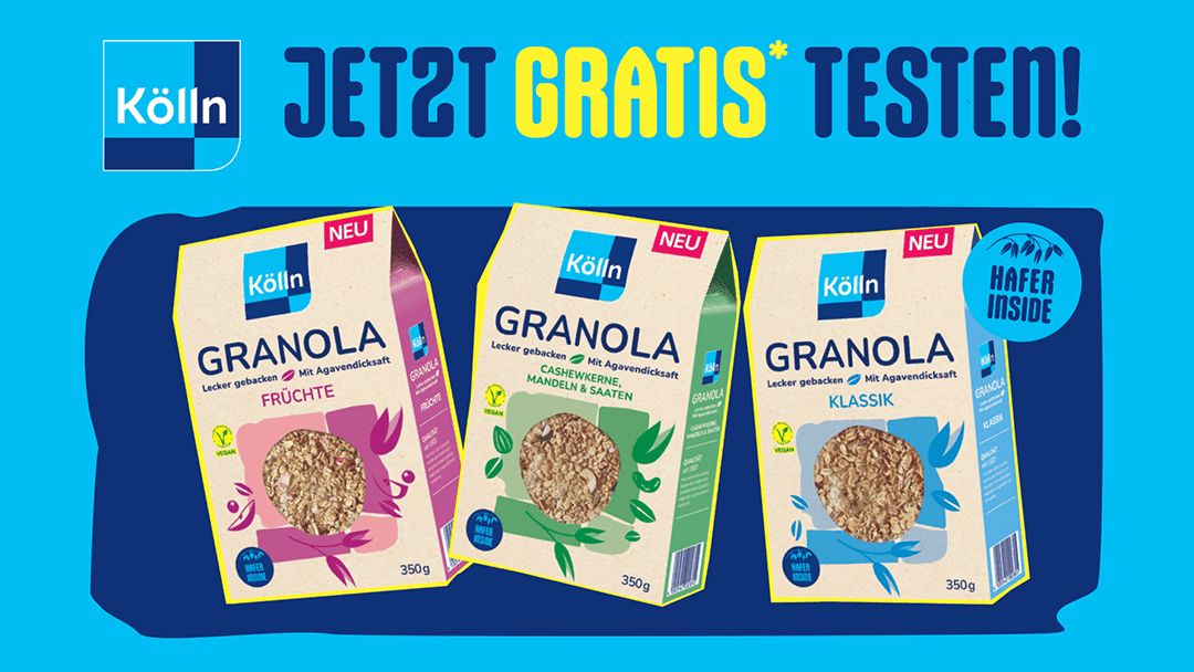 Kölln Granola Gratis Testen