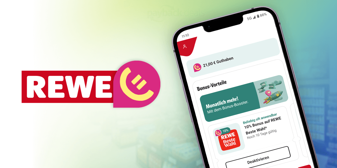 Die Rewe-Bonus Cashback-App